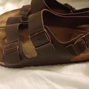 BIRENSTOCK Milan Birko-Flor Back Btrap Sandal 42